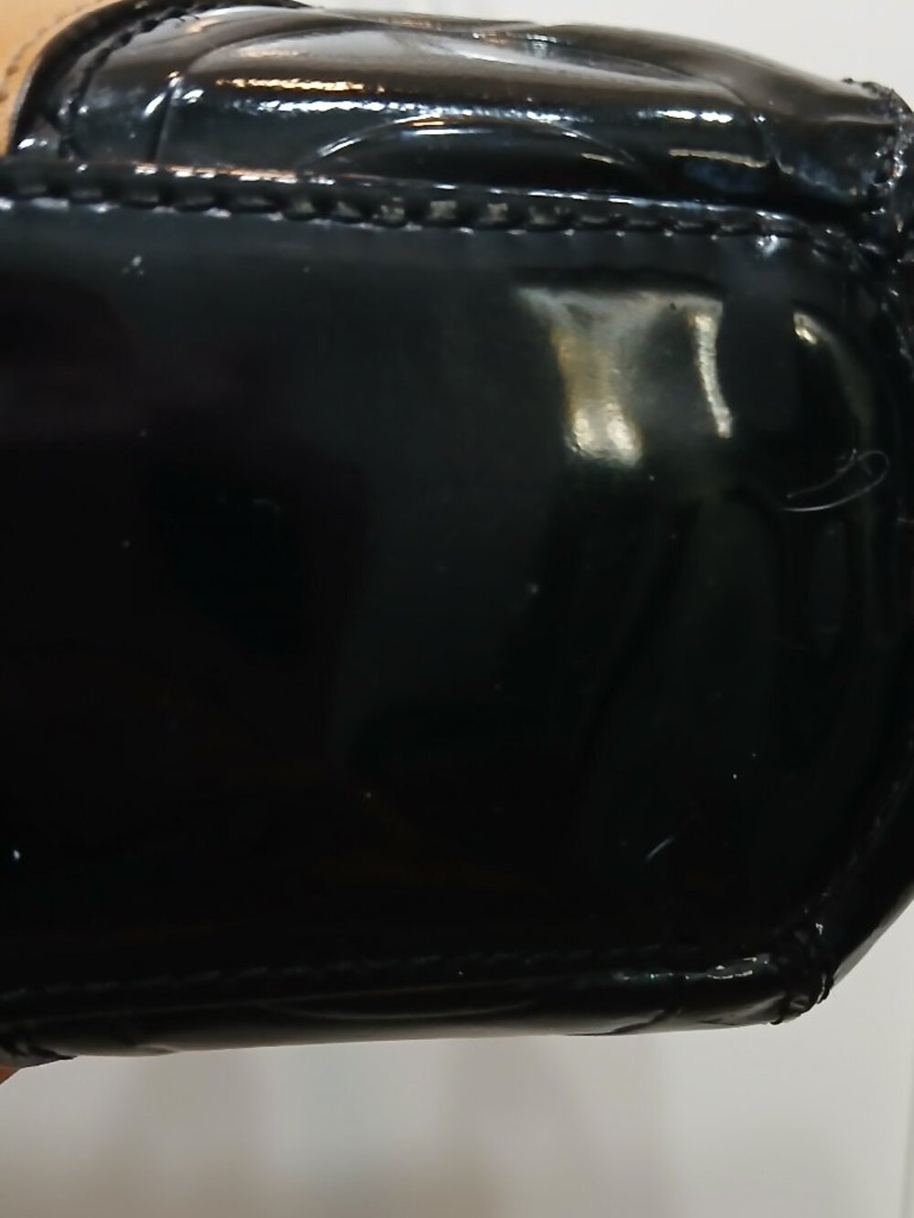 Coach Patent Leather Tote🖤 - Picture 9 of 12